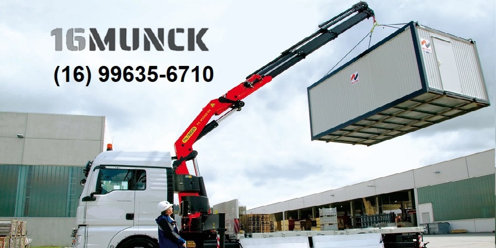 Munck em Ribeirão Preto diversos segmentos